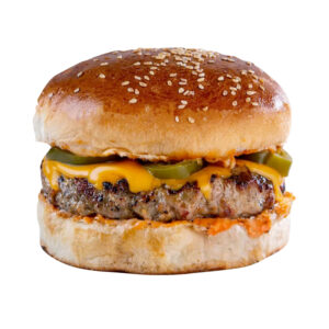 Beef Jumbo Burger (with fries & drink)