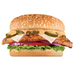 Chicken Jalapeño Burger(with fries & drink)